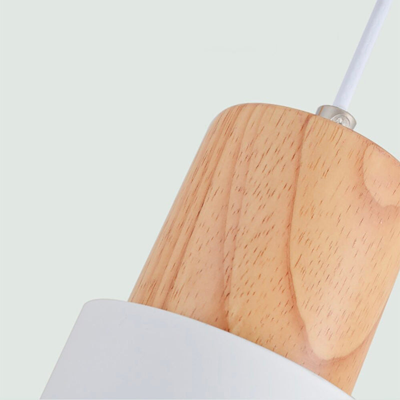 Holz Hängelampe – Nachttischlampe