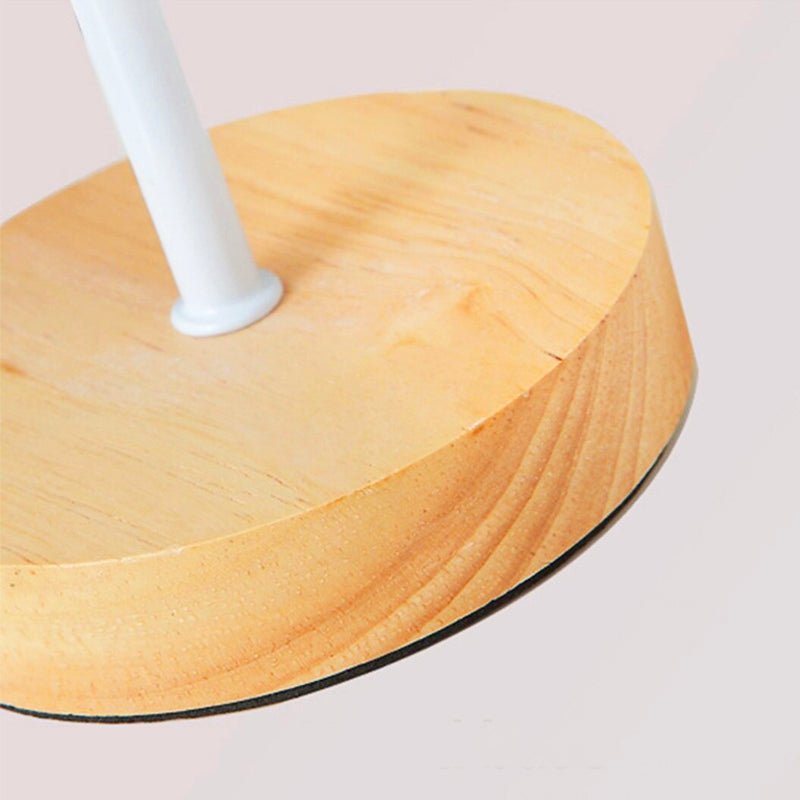 Skandinavische Holz Tischlampe Stella