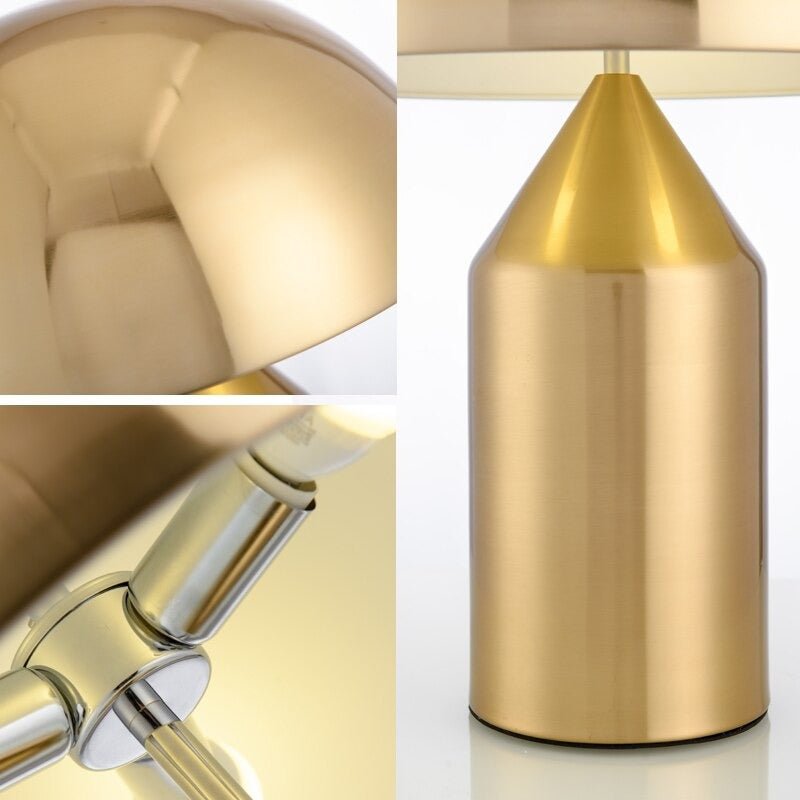 Luxus Pilz-Tischlampe