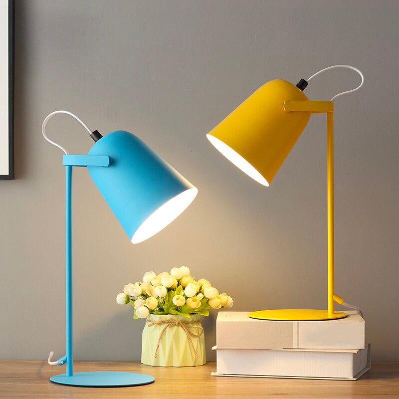 Bunte Design-Tischlampe