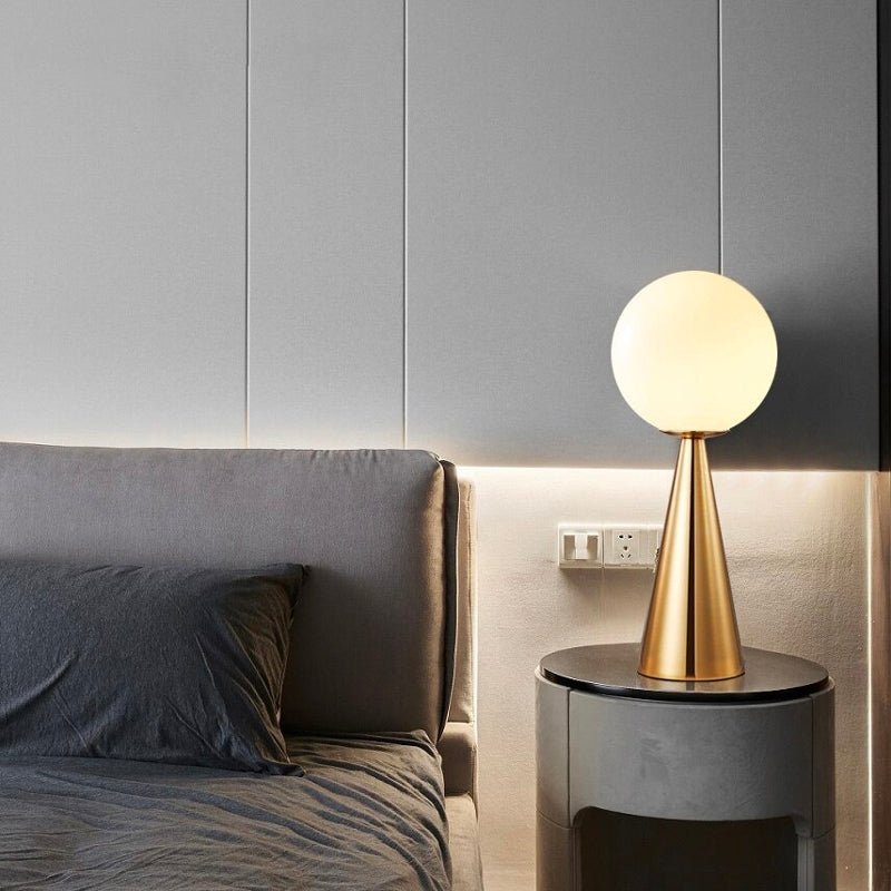 Moderne Goldene Tischlampe