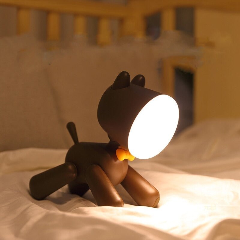 Kabellose Kinder-Hundetischlampe
