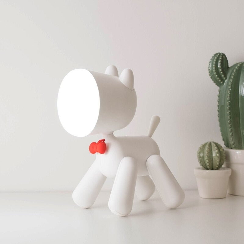 Kabellose Kinder-Hundetischlampe