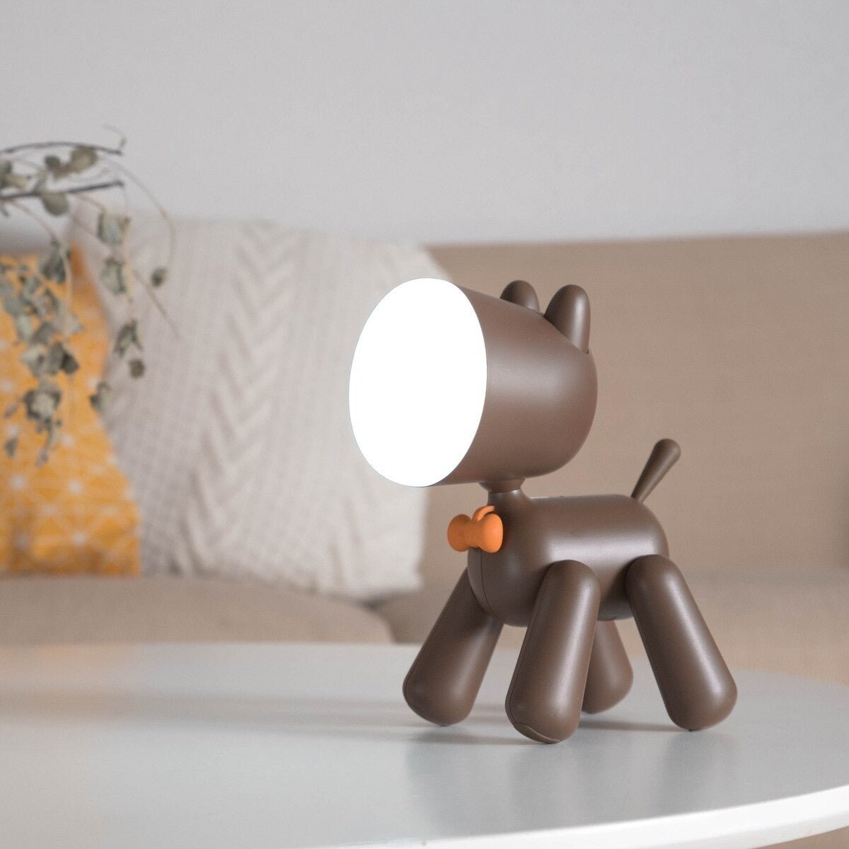 Kabellose Kinder-Hundetischlampe