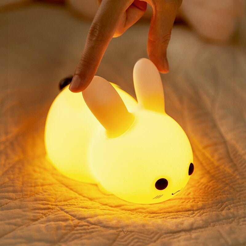 Kinder Tischlampe Hase