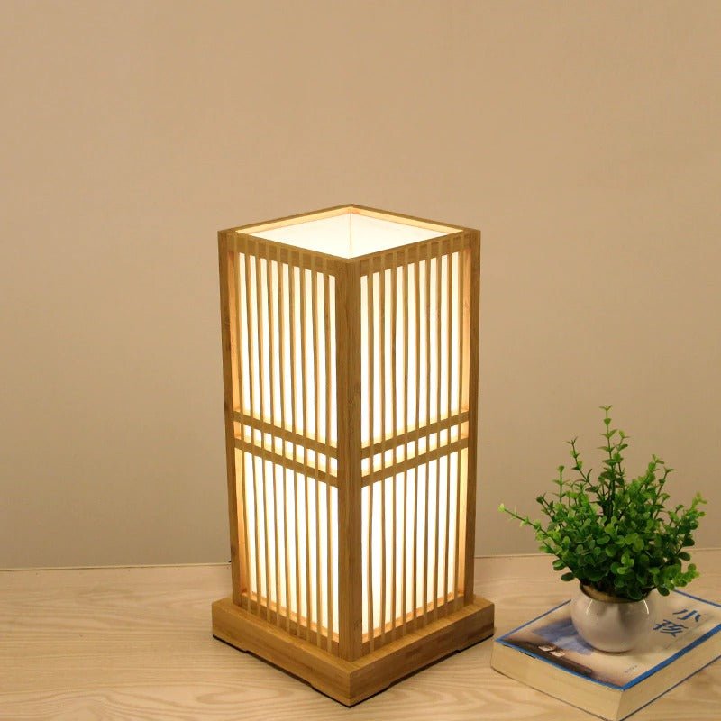 Japanische Tatami Tischlampe