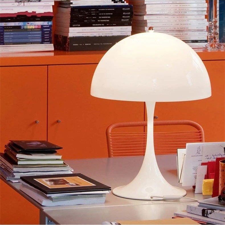 Moderne Pilz-Tischlampe