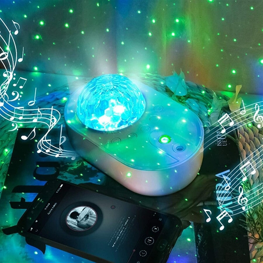 ED-Galaxie-Projektortischlampe