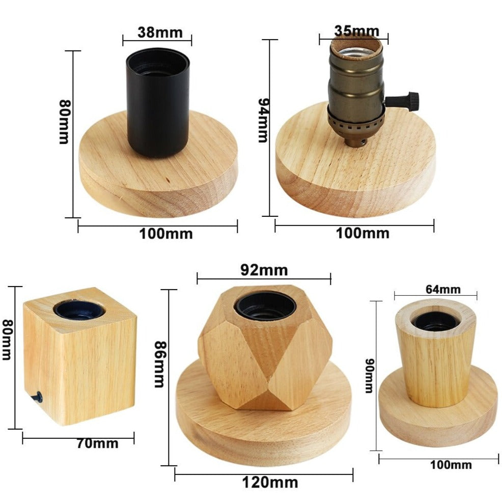 Tischlampe Vintage Edison