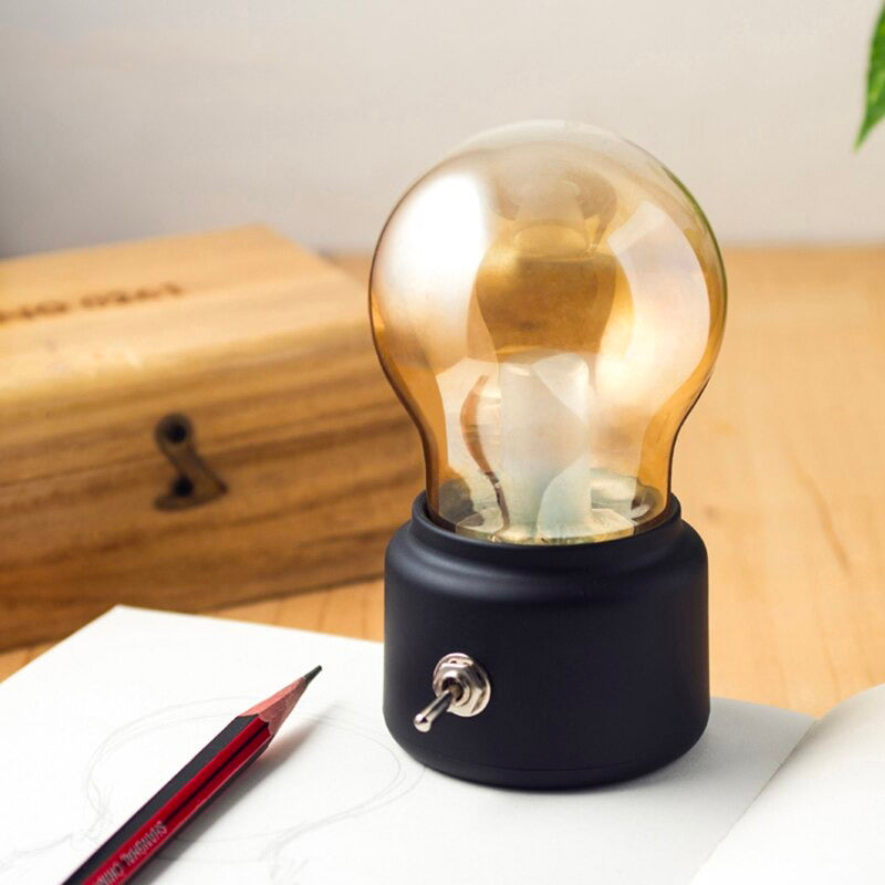 Vintage kabellose Tischlampe