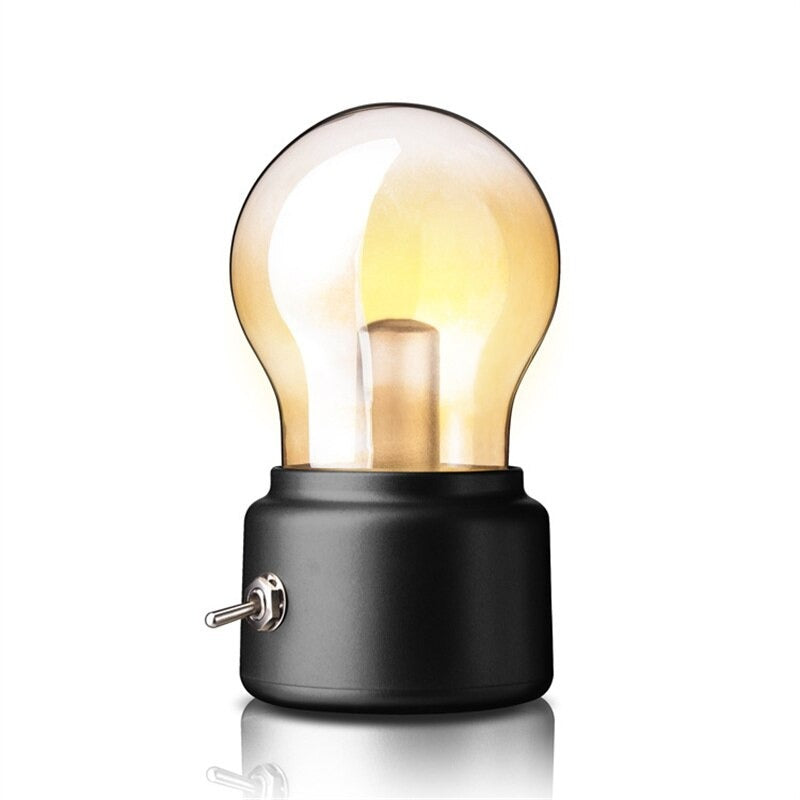Vintage kabellose Tischlampe