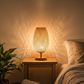 Geflochtene Bambuslampe