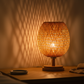 Geflochtene Bambuslampe