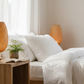 Geflochtene Bambuslampe