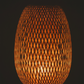 Geflochtene Bambuslampe