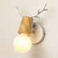 Wand-Nachttischlampe im Hirsch-Design
