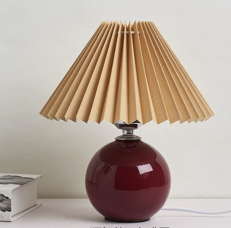 Vintage Keramik-Tischlampe