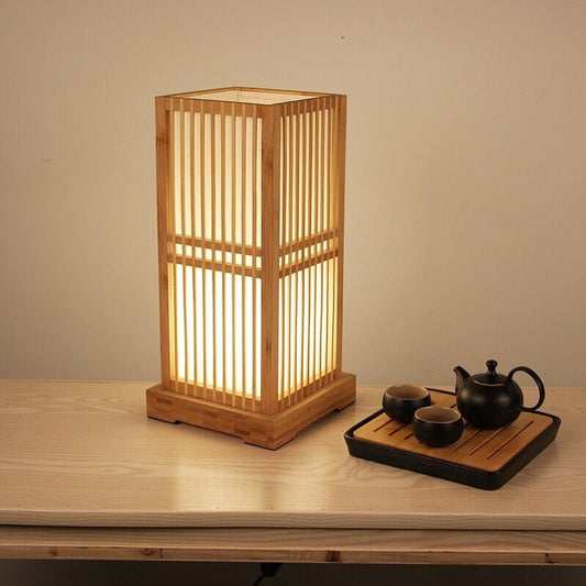 Japanische Tatami Tischlampe