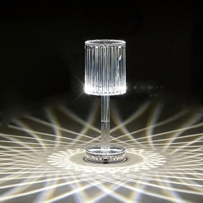Runde LED Diamant Tischlampe