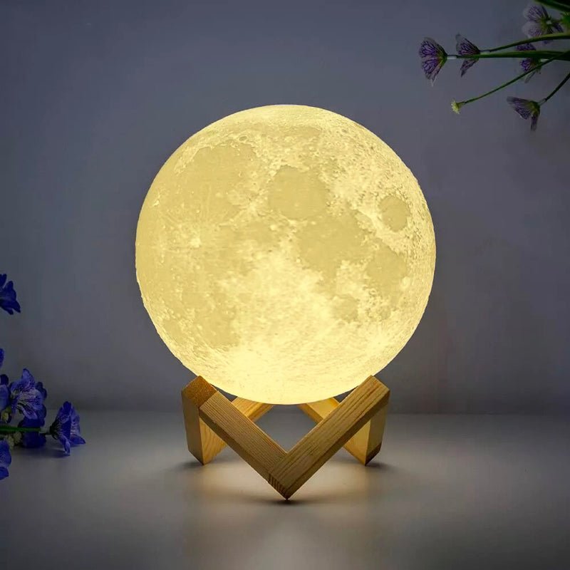 Tischlampe zum Aufstellen Mond