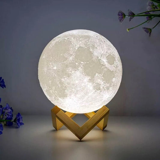 Tischlampe zum Aufstellen Mond