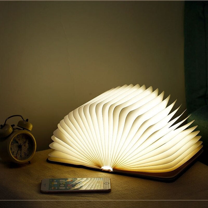 Originale Buch Tischlampe