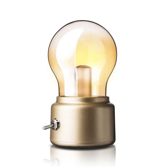 Vintage kabellose Tischlampe